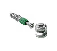 Lot de 4 goujons d'assemblage rastex acier poli, l.24.5 mm