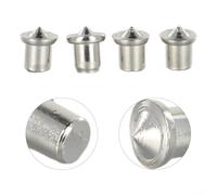 Lot de 4 goupilles d'alignement pour le travail du bois - Gadget central pour trou en acier de 6/8/10/12 mm - Marqueur de centrage avec menuiserie en bois (8 mm)