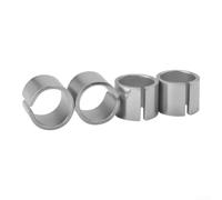 Lot de 4 goupilles de centrage de tête cylindrique en fer pour LS & pour moteur lt Gen 3/4/5, broches de réglage précises pour aligner le joint, montage facile avec outil standard, argent