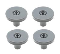 Lot de 4 grandes roues de panier inférieur pour lave-vaisselle Zanussi 40 mm