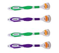 Lot de 4 gratte-langue pour nettoyer la langue et lutter contre la mauvaise haleine
