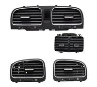 Lot de 4 grilles d'aération de rechange pour console de tableau de bord de voiture VW Golf 6 MK6 5K0819728 5K0819703 5K0819704