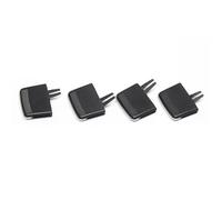 Lot de 4 grilles d'aération de rechange pour Kia Sorento 2009-2014 - Pièce à bascule pour grille d'aération avant de voiture - Clip pour carte de sortie - Direction du vent - Plectre de ventilation (n