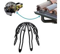 Lot de 4 grilles de gouttières Ø 50-160 mm - Protection de tuyau de descente - Protection de gouttière (50-80 mm)