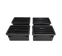 Lot de 4 grilles de sortie de climatisation de rechange pour Holden pour Pickup Rodeo Pickup 1997-2002 - Kit de réparation de grille d'aération