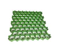 Lot de 4 grilles stabilisatrices en plastique pour allées et chemins de gravier, 5 cm