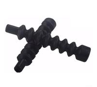 Lot de 4 guêtres en caoutchouc pour câble de frein en V de vélo, housse de protection pour tubes de frein à disque offrant une résistance à la poussière et à l'eau