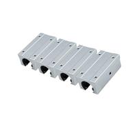 Lot de 4 guides coulissants linéaires miniatures SBR10LUU SBR12LUU SBR16LUU SBR20LUU SBR25LUU - Bloc de roulement linéaire allongé (4 pièces SBR20LUU)