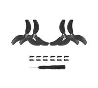 Lot de 4 hélices 3032S avec vis et Outil de Remplacement, compatibles avec DJI, Accessoires for Drone Avata 2(Black)