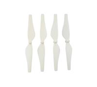 Lot De 4 Hélices 7 Couleurs, Compatibles Avec DJI, Tello Puzzle Drone Mini HD, Photographie Aérienne, Pièces De Rechange For Avions RC(4PCS White Blade)