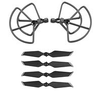 Lot de 4 hélices de Protection 8743F à Faible Bruit for Drone DJI Mavic 2 Pro Zoom, pièces de Rechange, Protection de Lame, Pare-Chocs, Ventilateur d'aile(Grey)