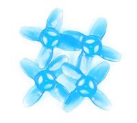 Lot de 4 hélices de rechange faciles à installer pour hélices de vol Tinyhawk plus silencieuses
