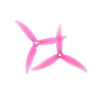 Lot de 4 hélices PC tripales MCK de 5,1 Pouces, 2CW + 2CCW, for Drones FPV Freestyle J-uicy S-Bang, pièces de Bricolage B(MCK Pink 2 Pairs)