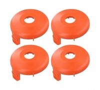 Lot de 4 housses de bobine pour bobines de tondeuse à gazon 0532820, conçues pour une meilleure efficacité de coupe de l'herbe et un remplacement facile