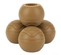 Lot de 4 housses de pied de chaise de camping, embouts d'absorption des chocs en silicone pour plus de stabilité sur terrain accidenté, protection de jambes d'extérieur pour camping, randonnée