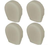 Lot de 4 housses de pneu en tissu Oxford imperméables et résistantes à la poussière pour protéger les pneus des véhicules contre les dommages environnementaux pendant le stockage (M, beige)