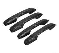 Lot de 4 housses de poignée de porte Civic 11e génération, accessoires de protection en ABS noir compatibles avec Honda pour Civic 2022, couverture complète contre les rayures, ensemble de 4 pièces (C