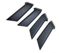 Lot de 4 housses de poignée de porte intérieure de voiture en ABS noir compatibles avec panneau de porte latérale 2018-2020 OEM 5NG867171