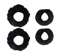 Lot de 4 housses de protection anti-poussière en tissu Oxford pour roues de poussettes de fauteuil roulant