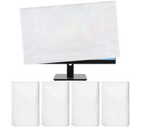 Lot de 4 housses de protection en mousse pour écran plat pour déménagement, protection TV pour écran plat jusqu'à 91,4 cm H x 165,7 cm L, protection d'écran pour protection pendant les déménagements