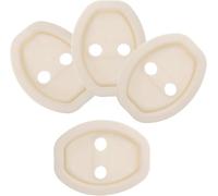Lot de 4 Housses de Protection en Silicone pour Loquet de Porte de Voiture pour Citroen DS3/DS3 Racing/DS3 Cabrio/DS4/DS5/DS3 Crossback/DS 4S/DS 5LS, Housse de Loquet de Porte Robuste,White