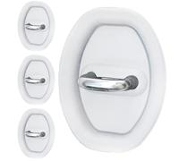 Lot de 4 housses de protection pour serrure de porte de voiture - Étanche - Protection de serrure de porte de voiture - Accessoire de sport - Accessoire de style avec autocollant