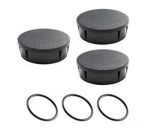 Lot de 4 housses de tête d'arrosage pour Hunter Pro PROS-04 06 12 - Sans outil, anti-fuite, résistant aux UV pour système d'irrigation de pelouse (lot de 3)