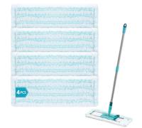 Lot de 4 housses d'essuie-glaces de rechange pour Leifheit Profi XL Micro Duo/Cotton Plus