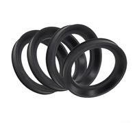 Lot de 4 huiles de rechange pour joints d'étanchéité pour tige de piston électrique PH65A - Anneaux d'étanchéité en caoutchouc noir avec haute résistance à l'abrasion et pour une installation facile