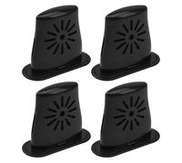 Lot de 4 humidificateurs Yootones pour ukul l , petits instruments, entretien compatible avec ukul l (noir)