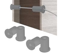 Lot de 4 œillets de câble pour Starlink, œillets muraux compatibles avec support Starlink pour protection de cordon, bagues de routage de câble pour trou mural de 2,5 cm, accessoires Starlink (gris)