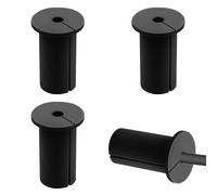 Lot de 4 œillets de Passage de câbles muraux, œillets de Passe-câble en Silicone, Trous de Manchon de Passage de câbles muraux, œillets muraux pour câbles, Fil de Meubles de Maison