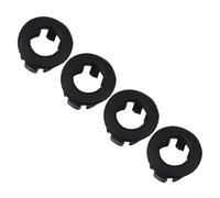 Lot de 4 œillets de serrure de porte pour BMW X5 E53 (1999-2006) - Remplacement direct en plastique noir, OEM 51418408567