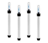 Lot de 4 indicateurs de niveau d'eau pour plantes - 20 cm - En plastique - Pratique - Indicateur de niveau d'eau - Pour plantes d'intérieur - Hydroponie - Pour jardinières, plantes en pot