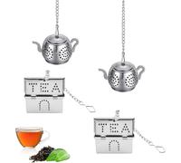 Lot de 4 infuseurs à thé créatifs en acier inoxydable Vendos85