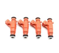 Lot de 4 injecteurs de carburant 0280156034 compatibles avec Citroën C2 C3 Xsara Berlingo Peugeot 206 307 1007 Partner 1.6 16V 2000-2014