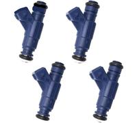 Lot de 4 injecteurs de carburant 0280156065 compatibles avec les systèmes d'alimentation en carburant turbo Aodi A4 A4 Quattro VW Passat 1,8 L. Pièces de moteur d'injecteur de carburant