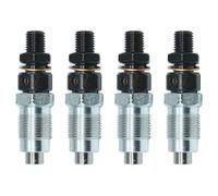 Lot de 4 injecteurs de carburant 6672405 Compatible Pour les moteurs Bobcat Kubota V1505 V1505T. Pièces automobiles