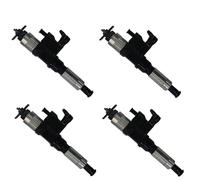 Lot de 4 injecteurs de Carburant 8973297036 pour Pelle sur chenilles Hitachi ZX240-3 ZX240-3-HCMC ZX240-3F ZX250H-3 ZX250H-3-HCMC ZX250K-3 ZX250K-3-HCMC ZX250L-3 ZX250LC-3-HCME ZX250LC-3-HCMC