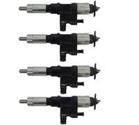 Lot de 4 injecteurs de Carburant 950008909 pour Pelle sur chenilles Hitachi ZX210N-3-AMS ZX210N-3-HCME ZX225US-3 ZX225US-3-HCME ZX225USR-3 ZX225USR-3-HCME ZX225USRK-3 ZX225USRL-3 ZX225-USRLC-3-FHCM