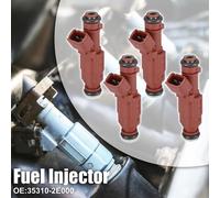 Lot de 4 injecteurs de carburant à débit adapté n° 35310-2E000 pour Hyundai Elantra 1,8 L 2011-2013