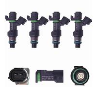 Lot de 4 injecteurs de Carburant H025241 pour Nissan Qashqai MK1 J10 MR20DE 2015-2018 Renault Megane III Fluence 2.0L Fluence M4R 2.0 16v Flex