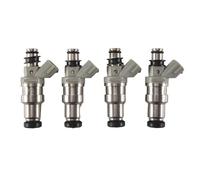 Lot De 4 Injecteurs De Carburant pour Toyota pour Starlet 4E-FTE 1,3 L Et 1,5 L (23250-11060 Et 23209-11060) (1992-1999)