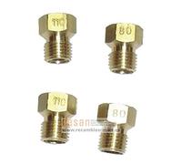 Lot de 4 injecteurs de cuisine M7 gaz naturel.