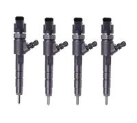 Lot de 4 injecteurs diesel compatibles avec Yanmar. Moteurs 4TNV98 et 4TNV88C (0445110508, 129E00-53100 et 129E0053100). Pièces de rechange automobiles.