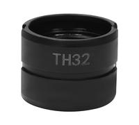 Lot de 4 inserts à sertir TH16/20/26/32 mm - Mâchoires de sertissage pour pince à sertir de tube en acier Cr45 - Convient pour pinces à sertir manuelles + mâchoire interchangeable