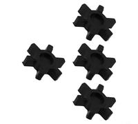 Lot de 4 inserts d'accouplement flexibles L110 pour raccords Lovejoy à mâchoire en L, inserts centraux en caoutchouc compatibles avec TB Woods