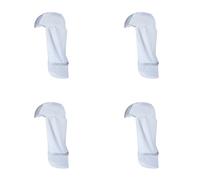 Lot de 4 inserts de casque de protection, protection solaire, cache-cou de protection, capuchons de crâne élastiques réfléchissants, équipement de travail en plein air, protection solaire pour hommes