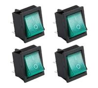 Lot de 4 interrupteurs à bascule polyvalents avec indicateurs lumineux LED portables pour les amateurs d ' électronique et les commutateurs de circuits électriques professionnels