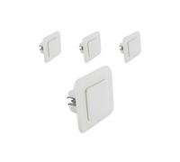 - Lot de 4 interrupteurs connectés Wi-Fi REV LIGHT - 200W - Blanc - Chacon